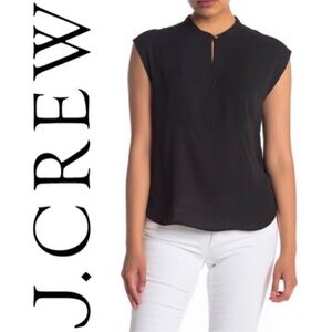 J. Crew Black Sleeveless Top